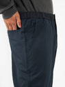 ALPHADRY Wide Easy Trousers Navy