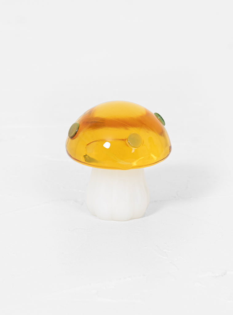 Mushroom Paperweight Yellow