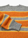 Absolute Belter Sweater Grey & Orange
