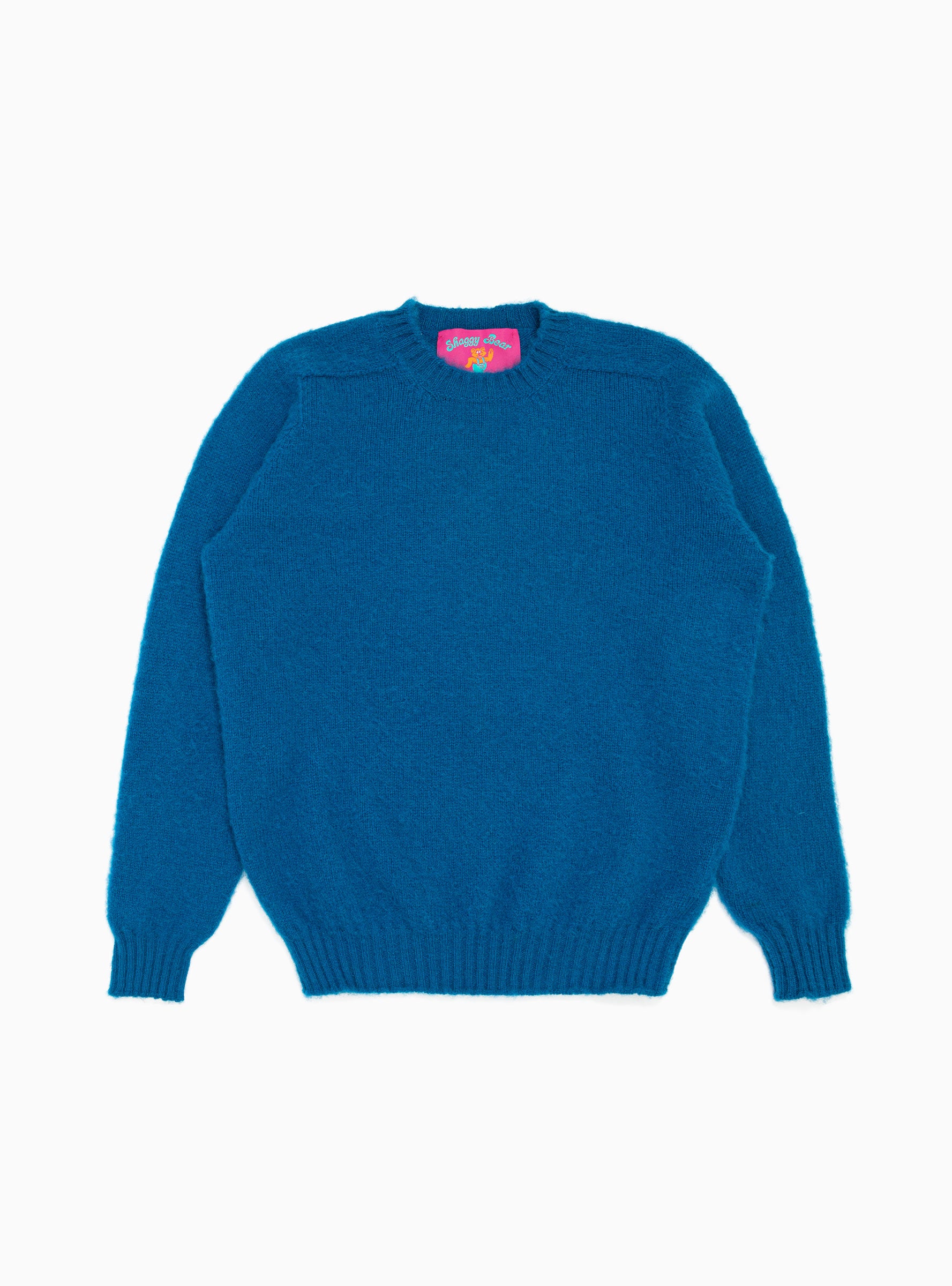 Shaggy Bear Sweater Blue by Howlin' | Couverture & The Garbstore
