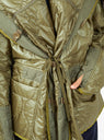 RING Quilted Coat Khaki Green by Kapital | Couverture & The Garbstore