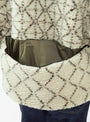Do-Gi Sashiko Boa Fleece Reversible Jacket Ecru by Kapital | Couverture & The Garbstore