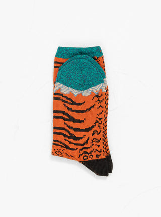 84 Yarns Nepal Tiger Socks Orange by Kapital | Couverture & The Garbstore