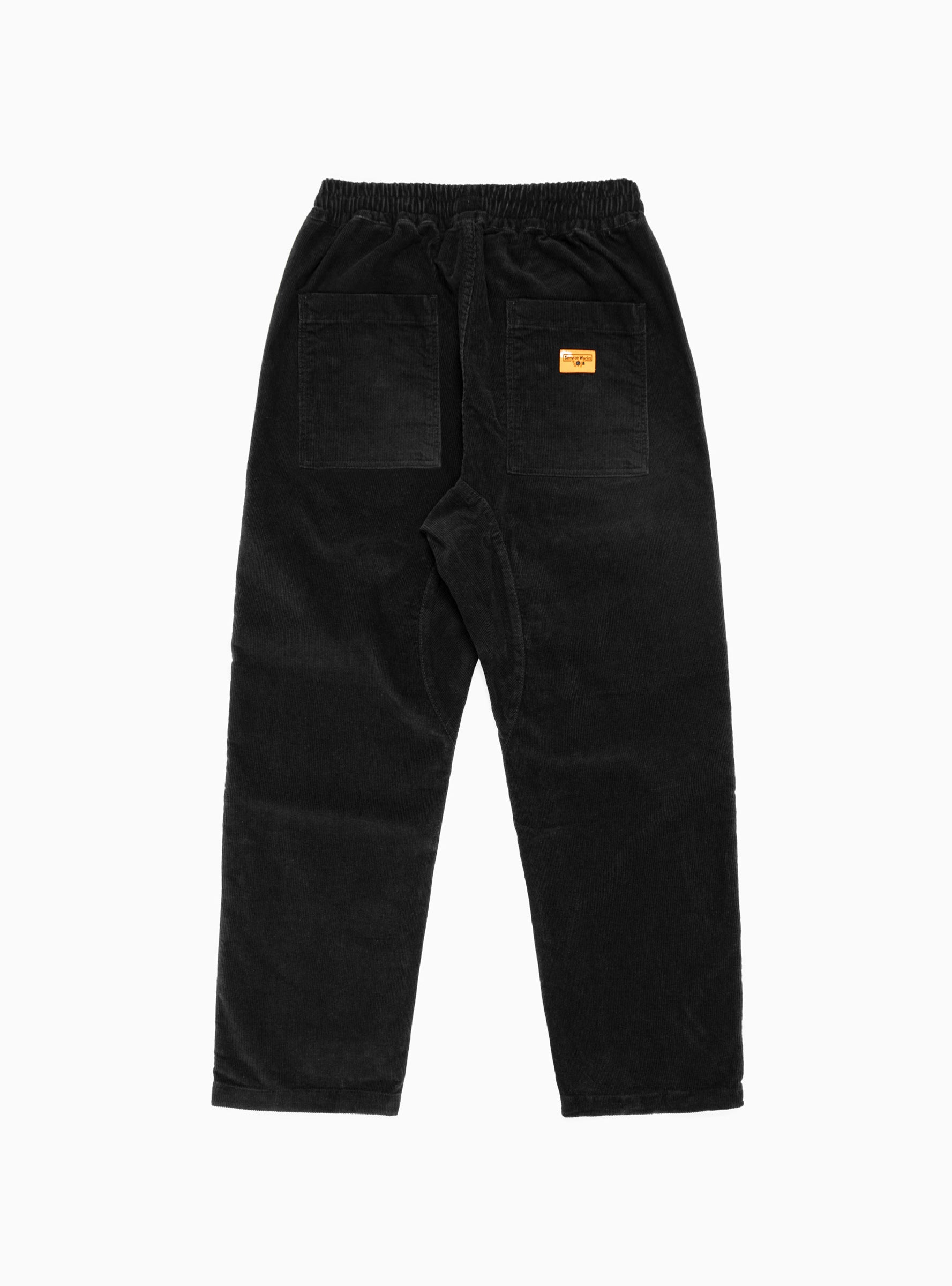 Corduroy Chef Trousers Black by Service Works | Couverture & The Garbstore