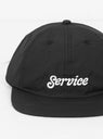 Nylon Service Cap Black