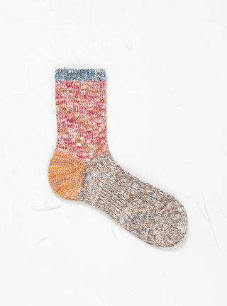 Two Tone Twister Mottled Socks Grey by Mauna Kea | Couverture & The Garbstore