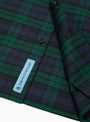 Work Over Shirt Green & Navy Tartan by Reception | Couverture & The Garbstore
