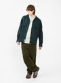 Work Over Shirt Green & Navy Tartan by Reception | Couverture & The Garbstore