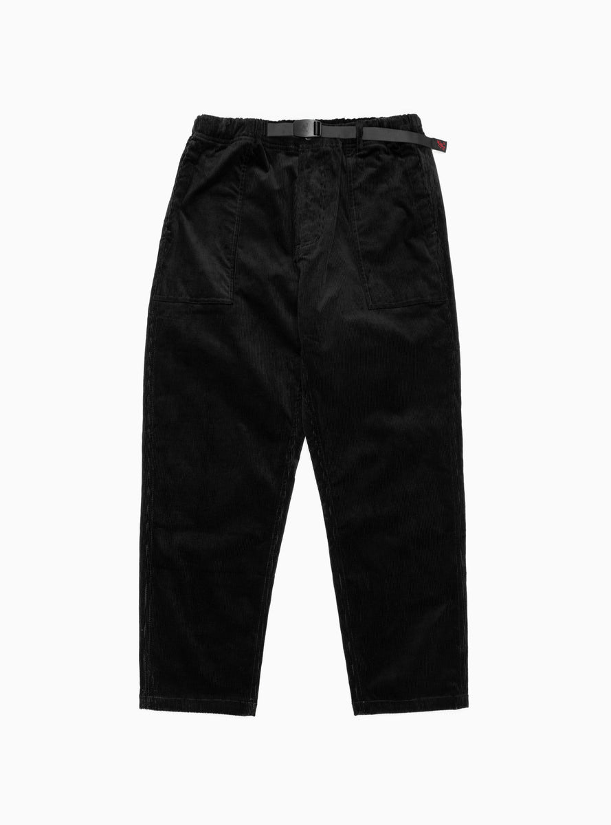Ridge Loose Tapered Corduroy Trousers Black by Gramicci | Couverture ...