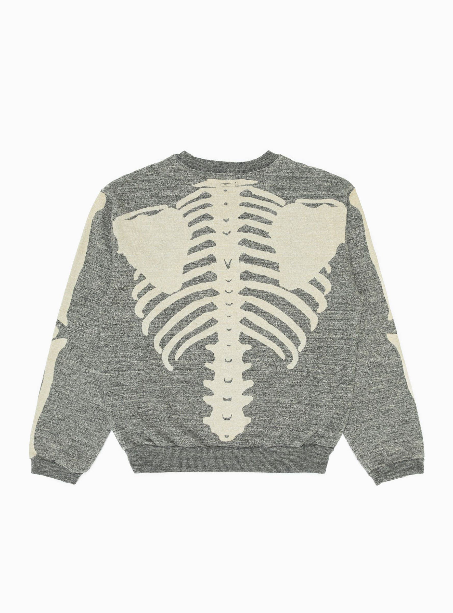 Grandrelle Sweatshirt Grey by Kapital | Couverture & The Garbstore