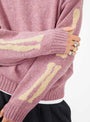 BONE 5G Wool Sweater Light Purple by Kapital | Couverture & The Garbstore