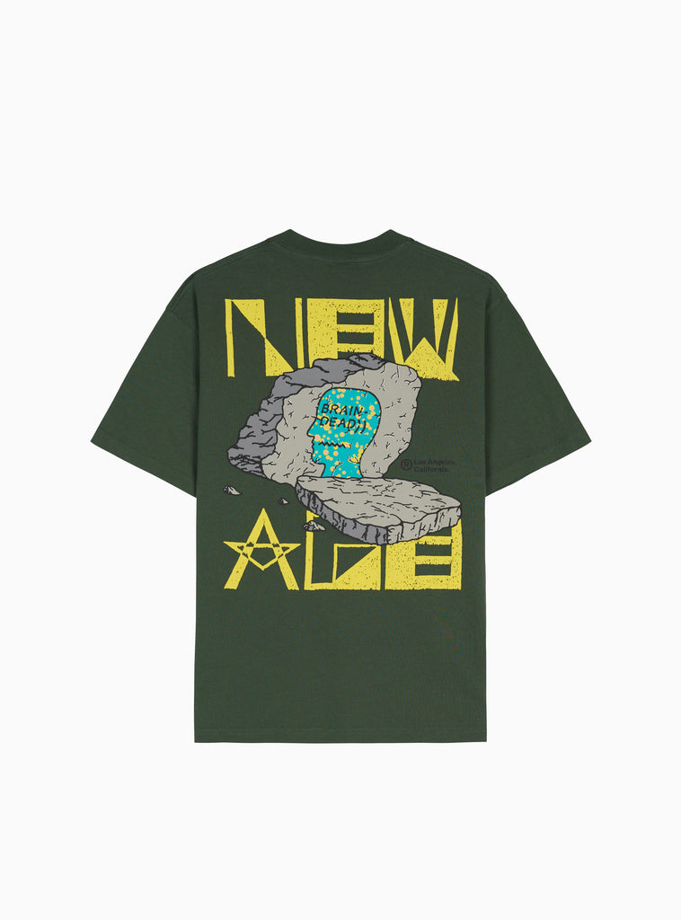New Age T-shirt Green by Brain Dead | Couverture & The Garbstore