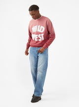 Wild West Sweatshirt Red by One of These Days | Couverture & The Garbstore