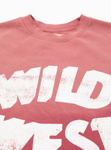 Wild West Sweatshirt Red by One of These Days | Couverture & The Garbstore