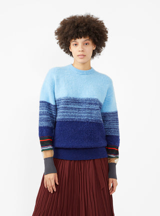 Border Sweater Blue by TOGA ARCHIVES | Couverture & The Garbstore
