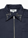 Bowie Over Shirt Navy by YMC | Couverture & The Garbstore