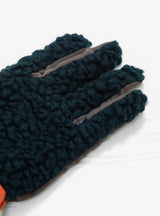 Teddy 5 Finger Gloves Navy by Elmer | Couverture & The Garbstore