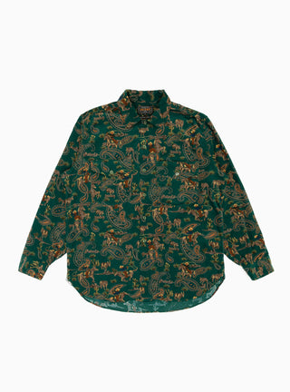 WORK Cowboy Shirt Green by Beams Plus | Couverture & The Garbstore
