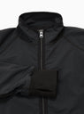 MIL Fleece-Backed Jersey Liner Jacket Black