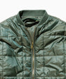 Reversible Ripstop Puffer Jacket Green