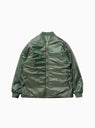 Reversible Ripstop Puffer Jacket Green