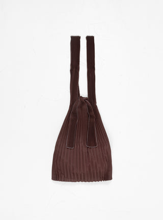Tate Pleated Tote Bag Brown by PLECO | Couverture & The Garbstore