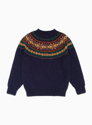 Fragments of Light Sweater Navy by Howlin' | Couverture & The Garbstore