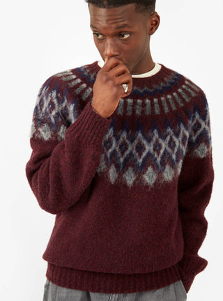 Future Fantasy Sweater Bordeaux Red by Howlin' | Couverture & The Garbstore