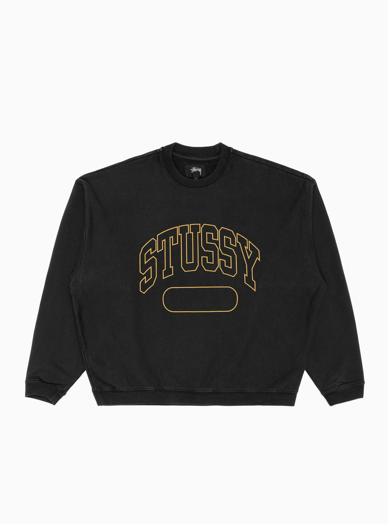 Varsity Oversized Sweatshirt Black
