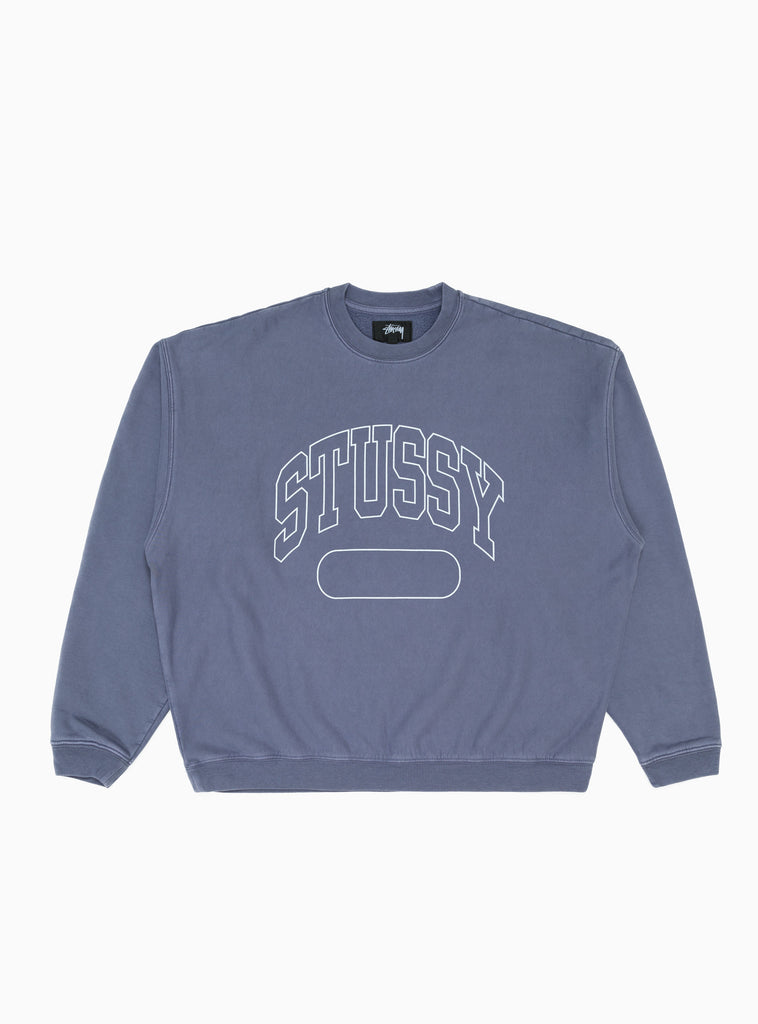 Varsity Oversized Sweatshirt Blue