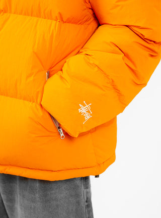 Nylon Down Puffer Jacket Orange by Stüssy | Couverture & The Garbstore