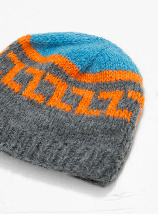 Hand Knit Pattern Beanie Grey by Sublime | Couverture & The Garbstore