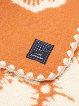 Anemone Blanket Large Orange by Minä Perhonen | Couverture & The Garbstore