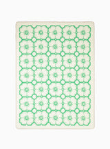 Anemone Blanket Small Green by Minä Perhonen | Couverture & The Garbstore