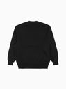 Wave Cotton Sweatshirt Black