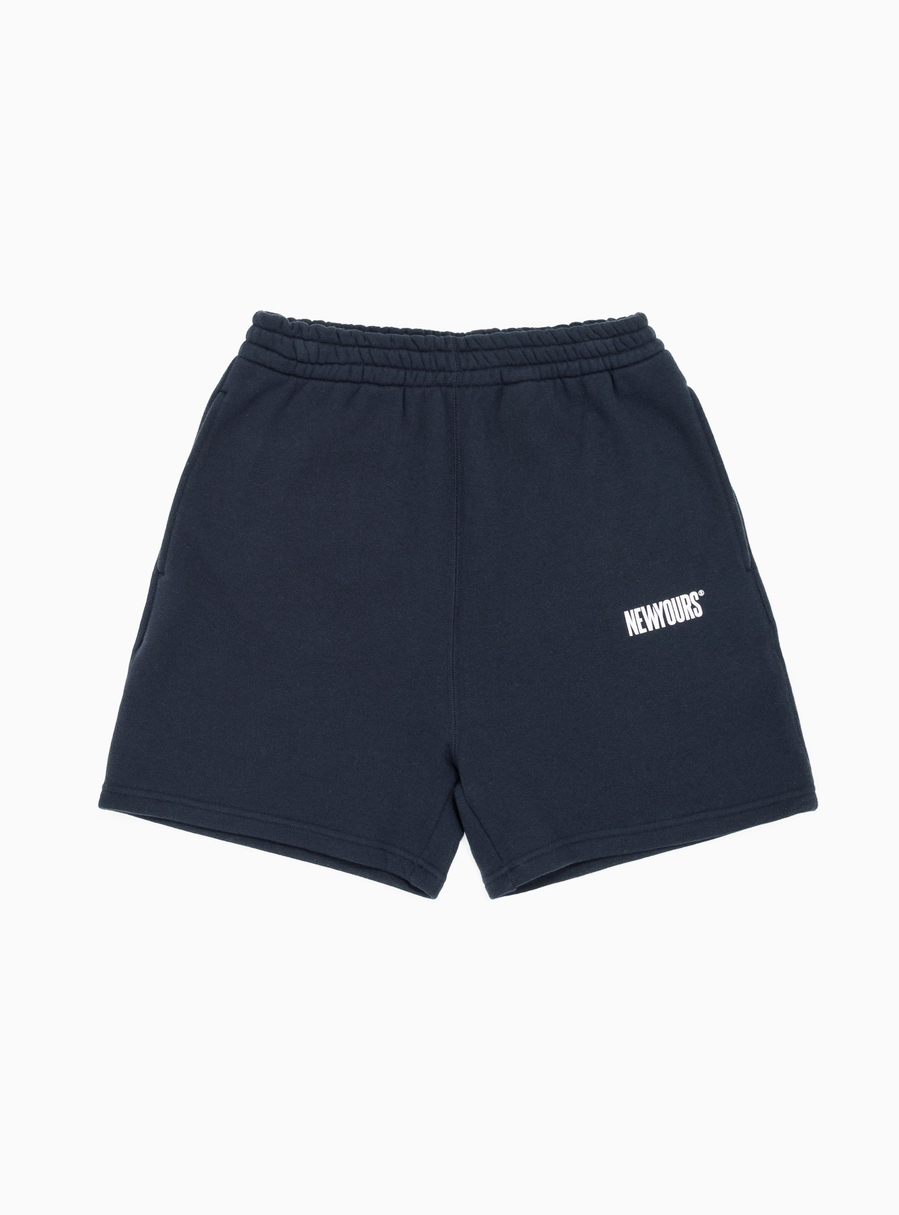 NEWYOURS Basic Sweat Shorts Navy by SOFTHYPHEN | Couverture & The