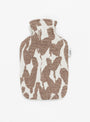 Jakala Hot Water Bottle Brown
