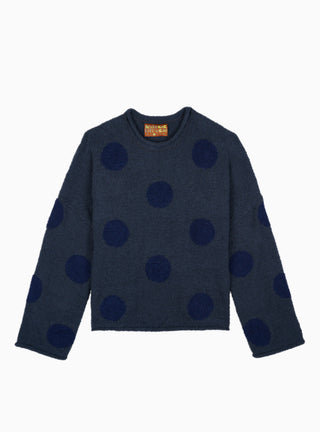 Teddy Fur Dot Sweater Navy by Brain Dead | Couverture & The Garbstore