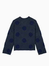 Teddy Fur Dot Sweater Navy by Brain Dead | Couverture & The Garbstore