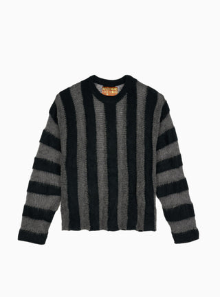 Fuzzy Threadbare Sweater Black Stripe by Brain Dead | Couverture & The Garbstore