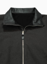 Weekend Cotton Twill Jacket Black by HERILL | Couverture & The Garbstore