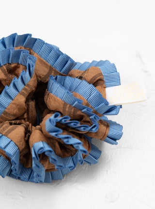 Bedraggled Squish Scrunchie Brown & Blue by Good Squish | Couverture & The Garbstore