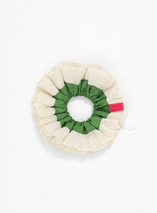 Bea-utiful Squish Scrunchie Green & Cream by Good Squish | Couverture & The Garbstore