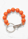 Pearl Short Keyholder Orange