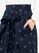 George Skirt Indigo Polka Dot by YMC | Couverture & The Garbstore