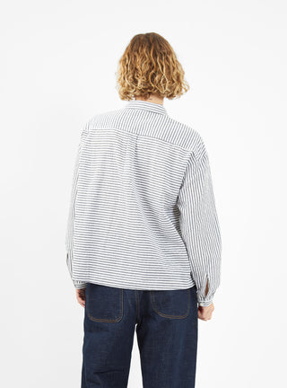 Marianne Shirt Grey & White Stripe by YMC | Couverture & The Garbstore