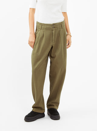 Keaton Trousers Olive by YMC | Couverture & The Garbstore