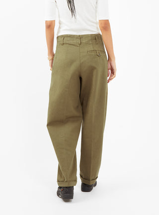 Keaton Trousers Olive by YMC | Couverture & The Garbstore