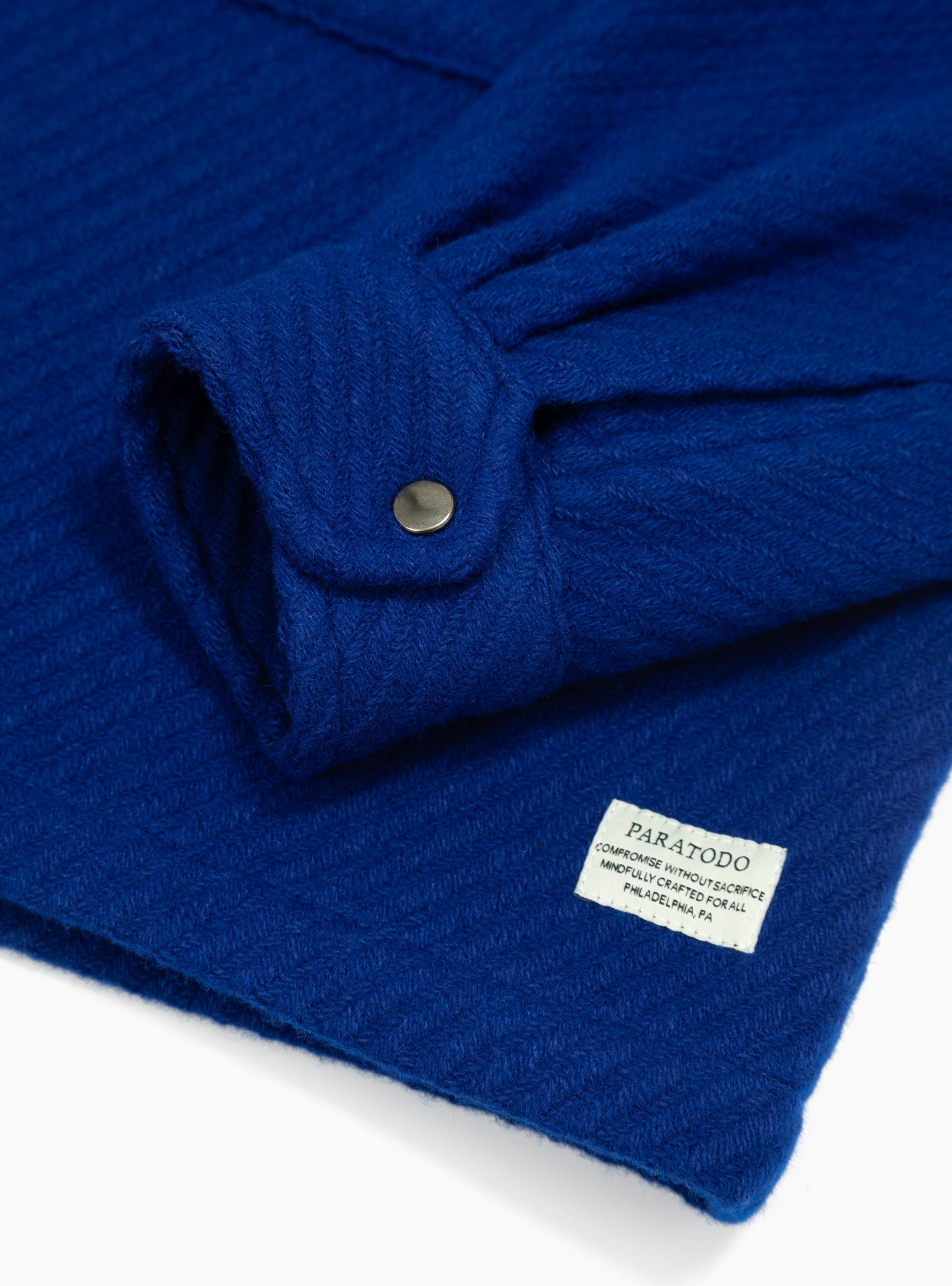 London '68 Wool Jacket Azul Blue by Paratodo | Couverture & The Garbstore