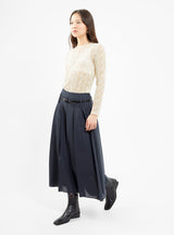 Odette Skirt Slate Blue by Rejina Pyo | Couverture & The Garbstore